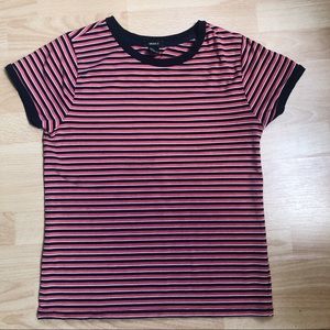 GOING TO DONATE Striped red and navy shirt